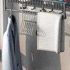 Modern Gray Bathroom Set Paper Holder Bathroom Shelf Bathroom Hardware Set