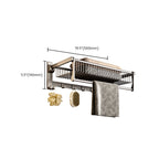 Modern Gray Bathroom Set Paper Holder Bathroom Shelf Bathroom Hardware Set