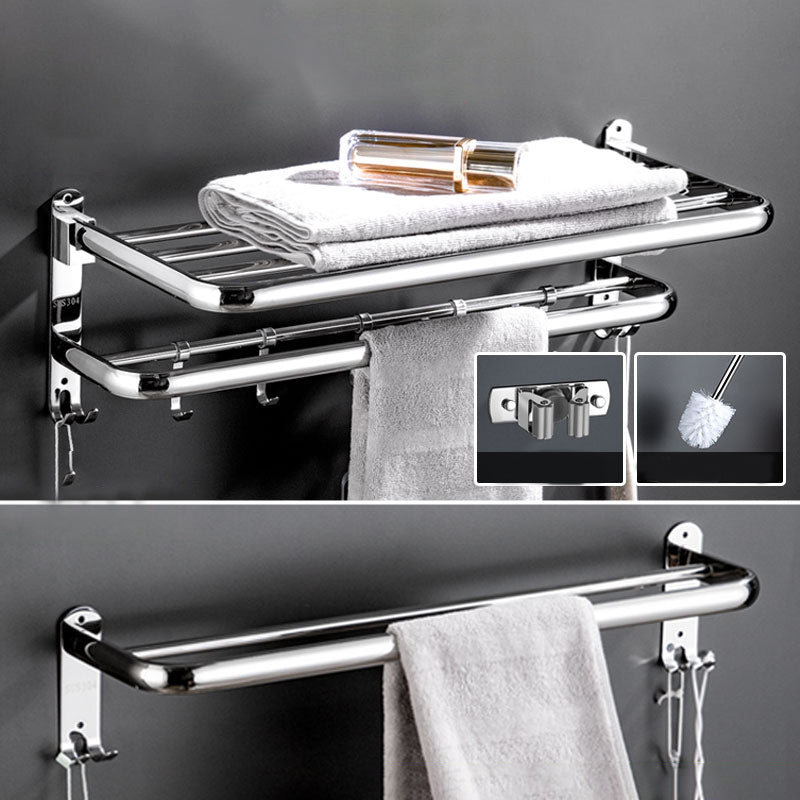 modern bathroom accessories set stainless steel towel holder bathroom shelf bathroom set