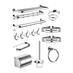 modern bathroom accessories set stainless steel towel holder bathroom shelf bathroom set