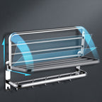 modern bathroom accessories set stainless steel towel holder bathroom shelf bathroom set