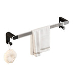 Black Bathroom Set Metallic & Acrylic Bathroom Accessories Set made of Stainless Steel Aluminium