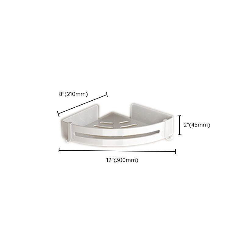Contemporary bathroom accessory set made of matte stainless steel-aluminum with bathrobe hook/bath shelf