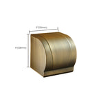 Worn Brass Traditional Bathroom Set with Bath Shelf/Paper Holder & Towel Bar