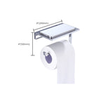 Chrome brass modern bathroom accessory set with towel bar/ ring/ paper holder & bathrobe hook