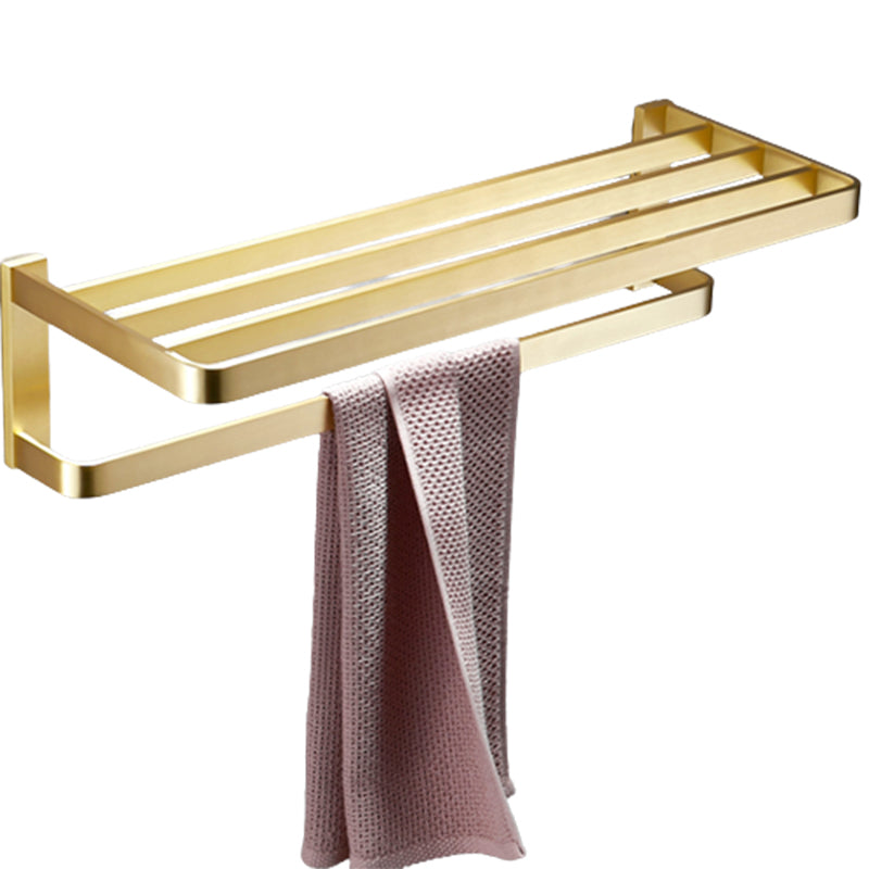 Brushed Brass Bathroom Hardware Set Retro Golden Bathroom Accessories Set