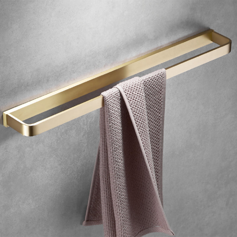 Brushed Brass Bathroom Hardware Set Retro Golden Bathroom Accessories Set