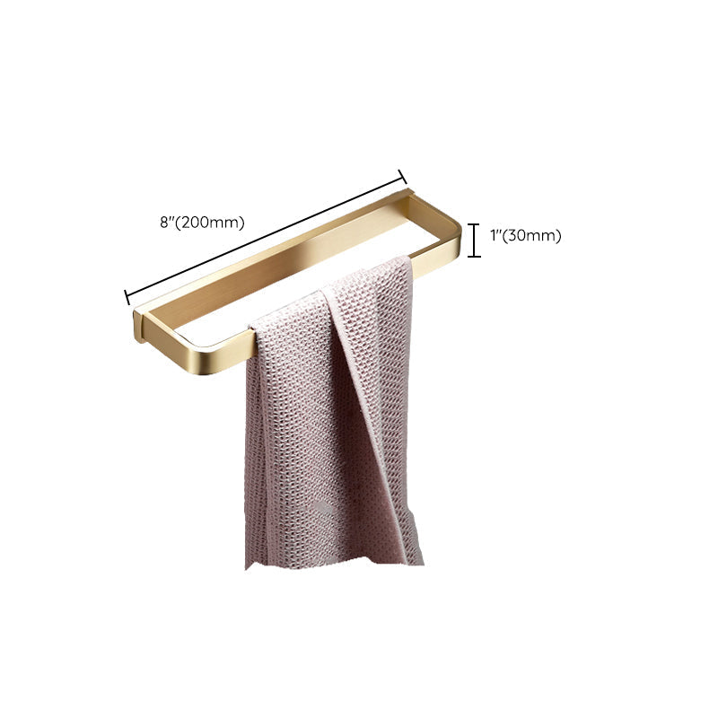 Brushed Brass Bathroom Hardware Set Retro Golden Bathroom Accessories Set