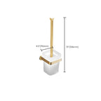 Brushed Brass Bathroom Hardware Set Retro Golden Bathroom Accessories Set