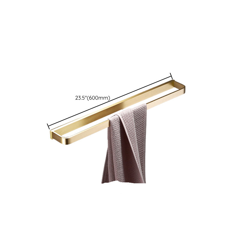 Brushed Brass Bathroom Hardware Set Retro Golden Bathroom Accessories Set