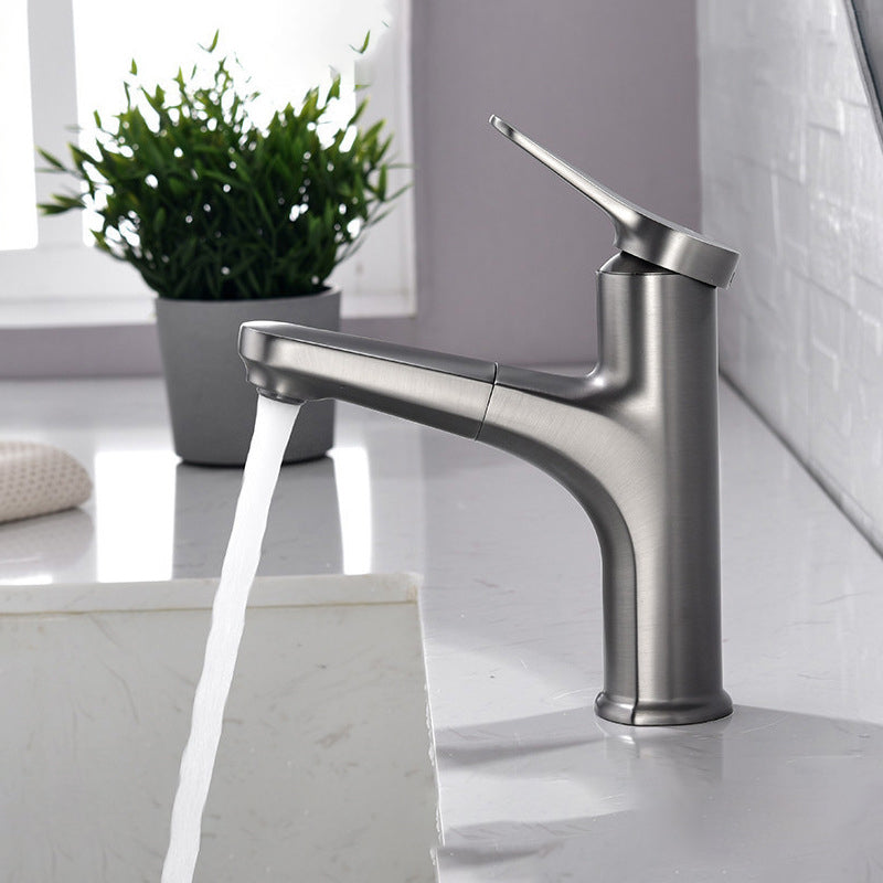 Basic Faucet Brass Faucet Silver Centerset Faucet