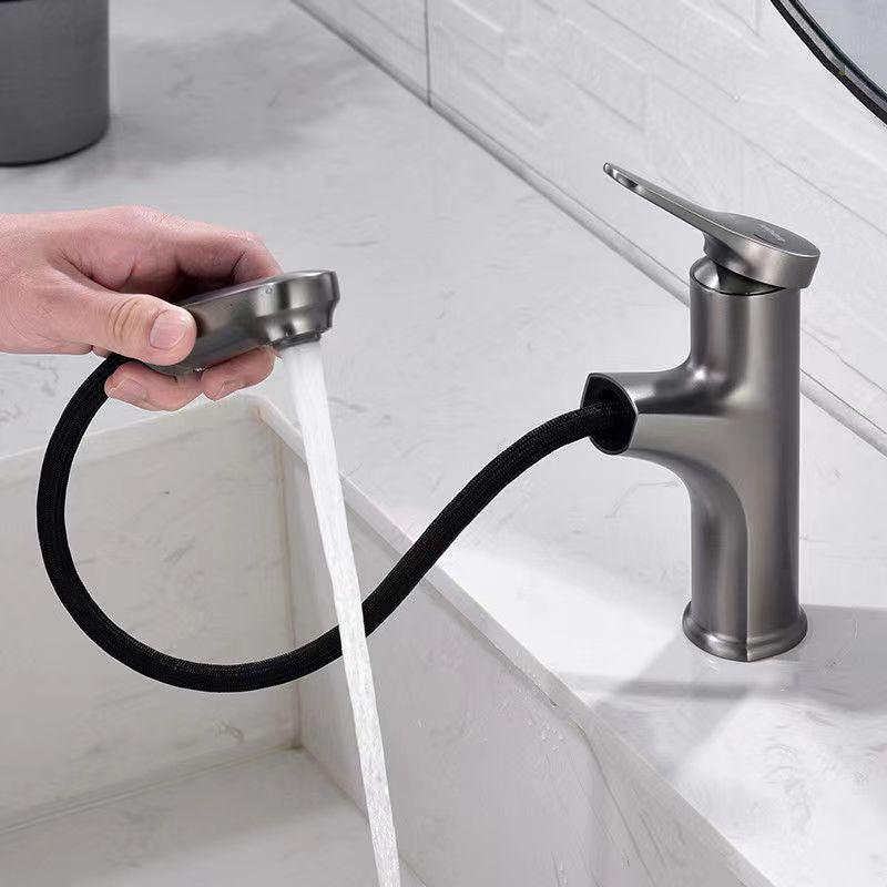 Basic Faucet Brass Faucet Silver Centerset Faucet