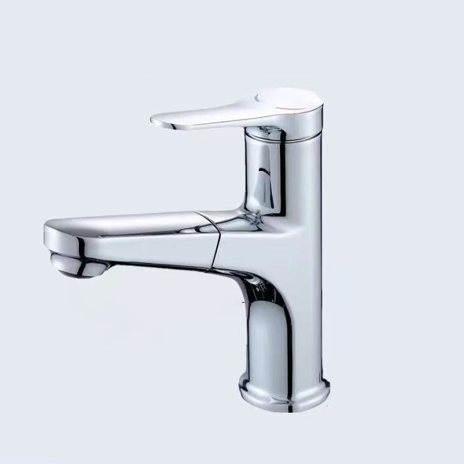 Basic Faucet Brass Faucet Silver Centerset Faucet