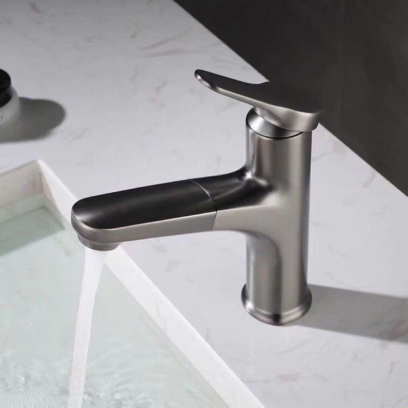 Basic Faucet Brass Faucet Silver Centerset Faucet