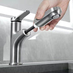 Basic Faucet Brass Faucet Silver Centerset Faucet