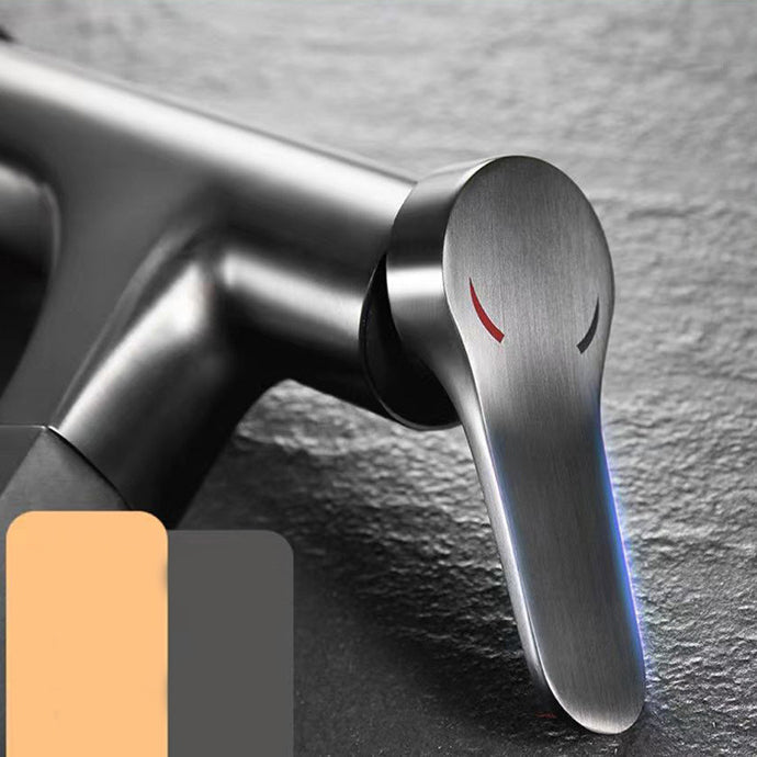 Basic Faucet Brass Faucet Silver Centerset Faucet