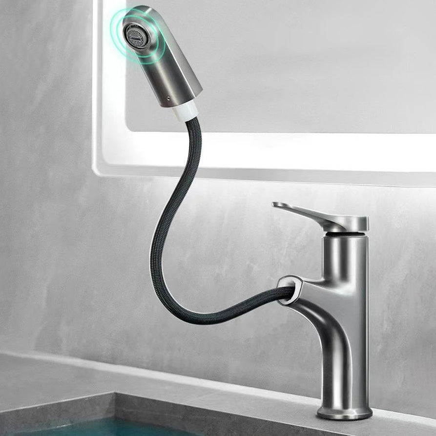 Basic Faucet Brass Faucet Silver Centerset Faucet