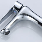 Single Hole Basin Tap Lever Handle 1 Hole Faucet for the Bathroom