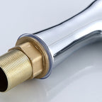 Single Hole Basin Tap Lever Handle 1 Hole Faucet for the Bathroom