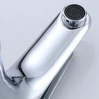 Single Hole Basin Tap Lever Handle 1 Hole Faucet for the Bathroom