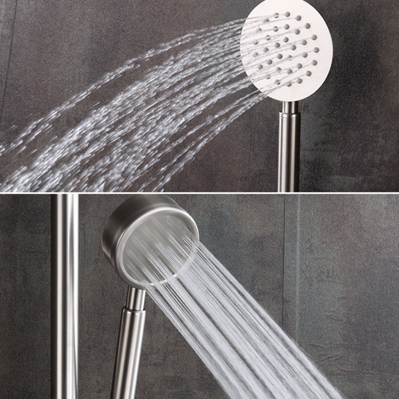 Wall-mounted metal bathtub filling low arch swivel bathtub mixer