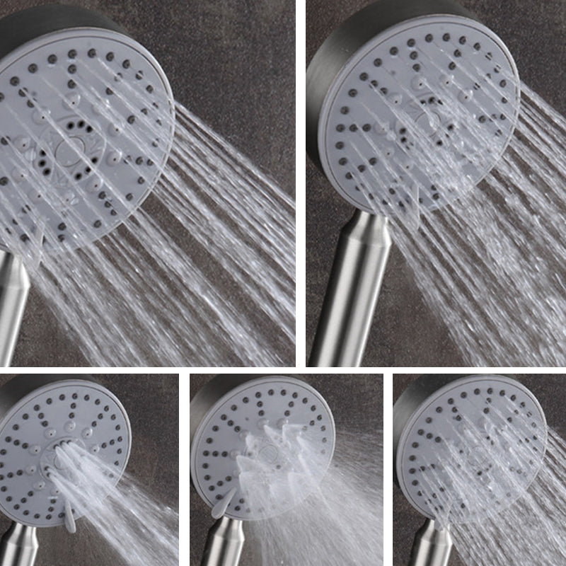 Wall-mounted metal bathtub filling low arch swivel bathtub mixer