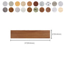 Multi-Tonal Style Vinyl Flooring Peel and Stick Wood Look Vinyl Flooring