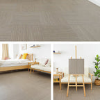 PVC flooring stone design peel & stick square vinyl flooring for the living room