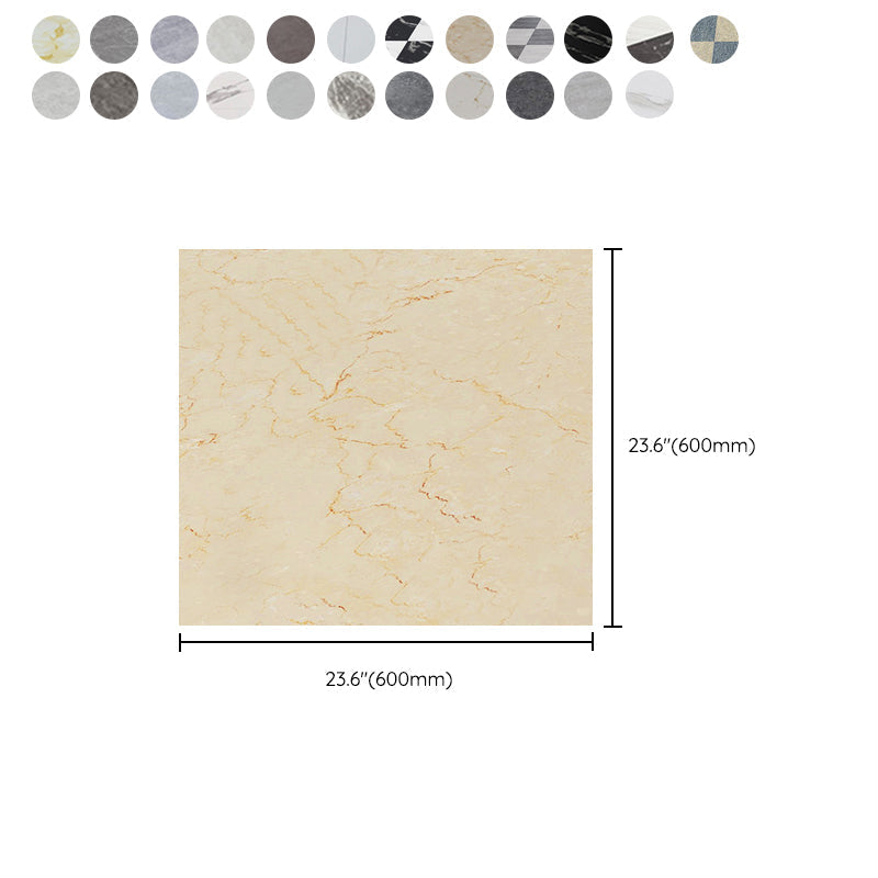 PVC Flooring Peel & Stick Stone Design Square Vinyl Floor for the Living Room