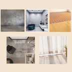 Rectangular PVC Floor Wood Design Peel & Stick Vinyl Flooring