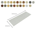 Rectangular PVC Floor Wood Design Peel & Stick Vinyl Flooring