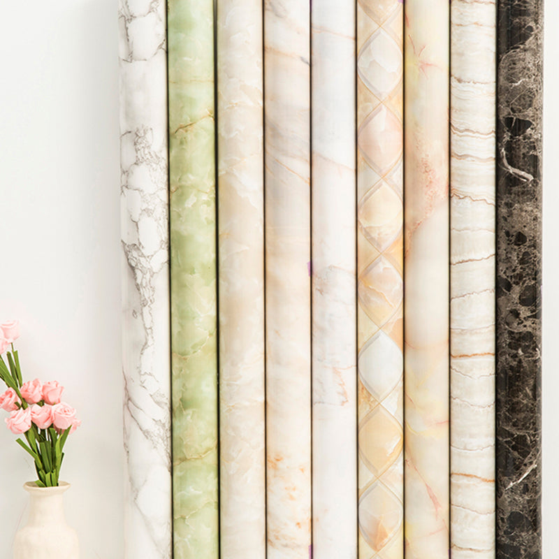 Modern Peel and Stick Wall Mural Smooth Wall Tile for Kitchen