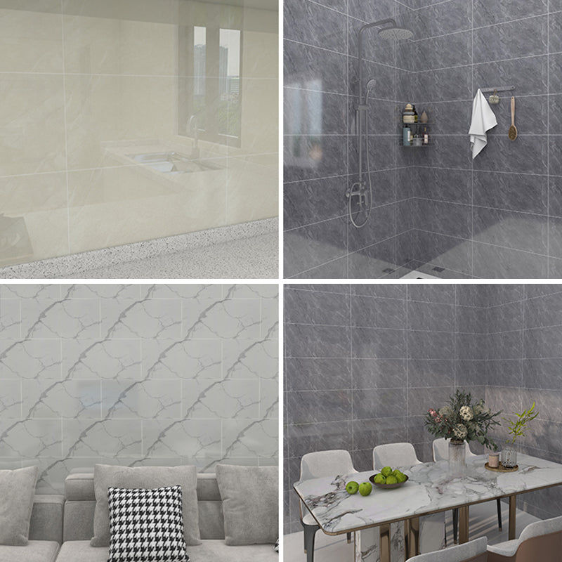 Modern Peel/Stick Back Wall Tiles PVC Peel and Stick Back Wall Tiles
