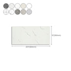 Modern Peel/Stick Back Wall Tiles PVC Peel and Stick Back Wall Tiles
