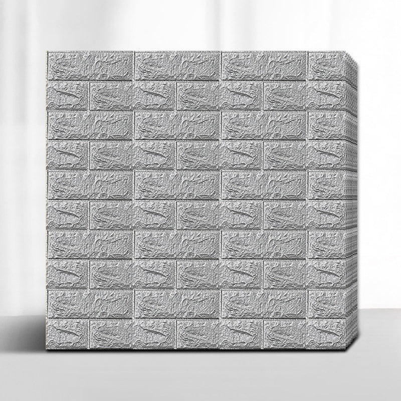 3D-embossed wall panels Color Waterproof Foam Interior wall tile