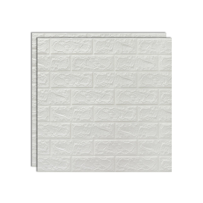 3D-embossed wall panels Color Waterproof Foam Interior wall tile