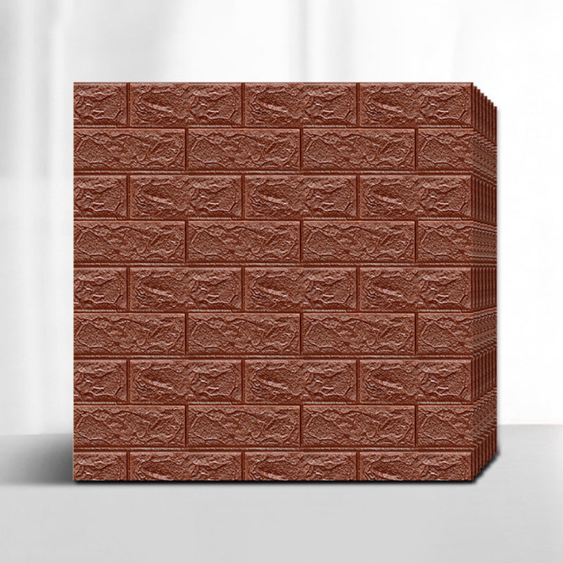 3D-embossed wall panels Color Waterproof Foam Interior wall tile