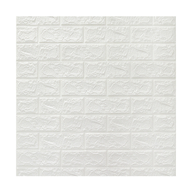 3D-embossed wall panels Color Waterproof Foam Interior wall tile