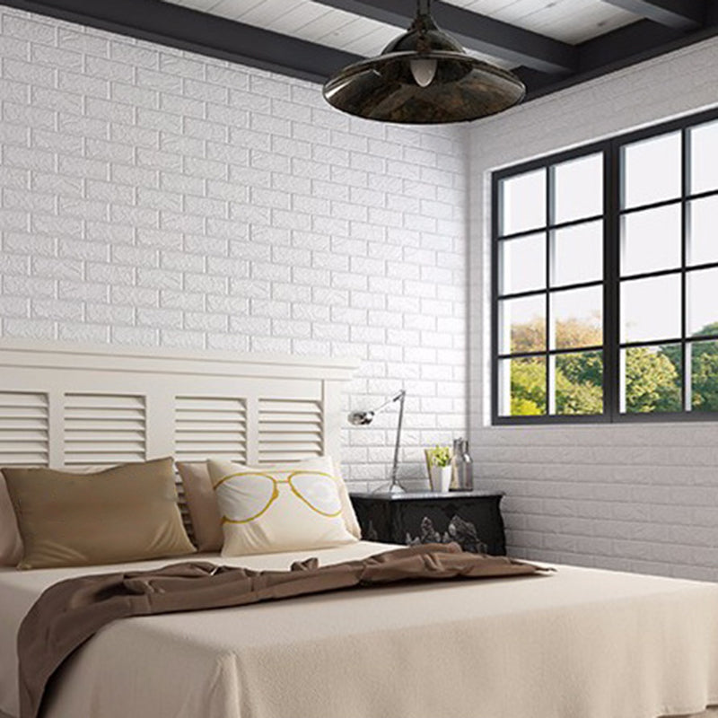 3D-embossed wall panels Color Waterproof Foam Interior wall tile
