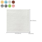 3D-embossed wall panels Color Waterproof Foam Interior wall tile