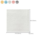 3D-embossed wall panels Color Waterproof Foam Interior wall tile
