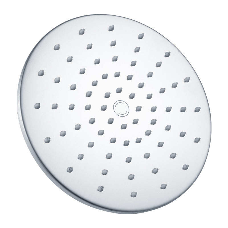 Stainless Steel Fixed Shower Head in Silver H2Okinetic Technology Shower Head