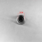 Stainless Steel Fixed Shower Head in Silver H2Okinetic Technology Shower Head