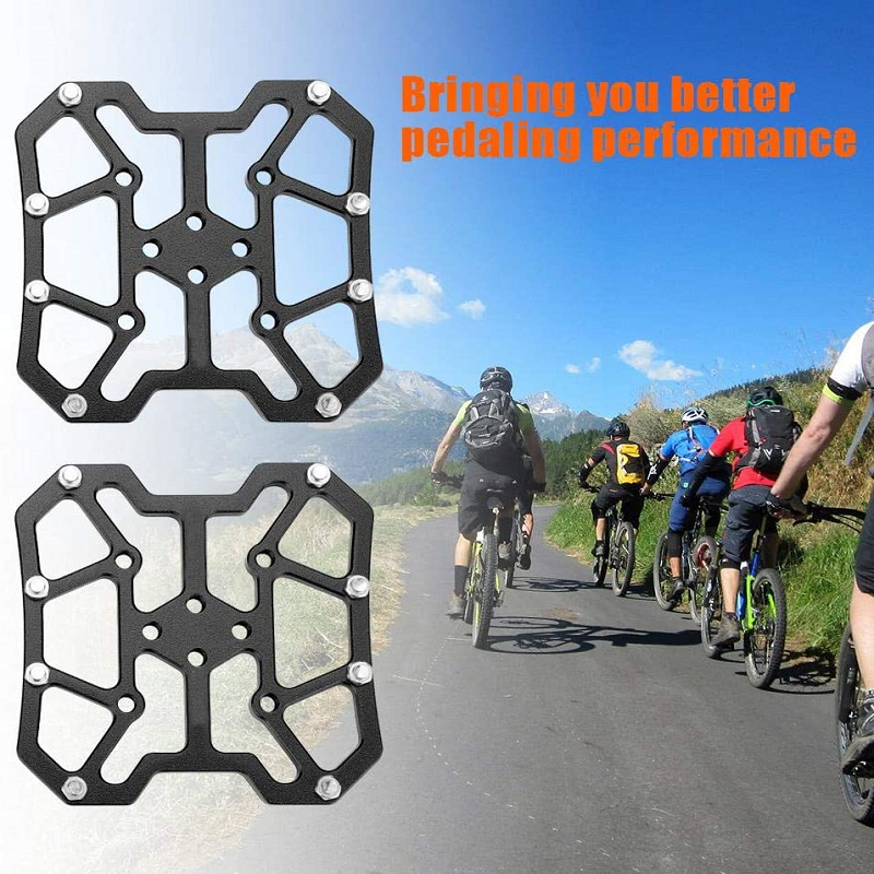 Aluminum Alloy Pedal Adapter without Clips (One Pair)
