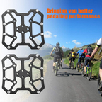 Aluminum Alloy Pedal Adapter without Clips (One Pair)