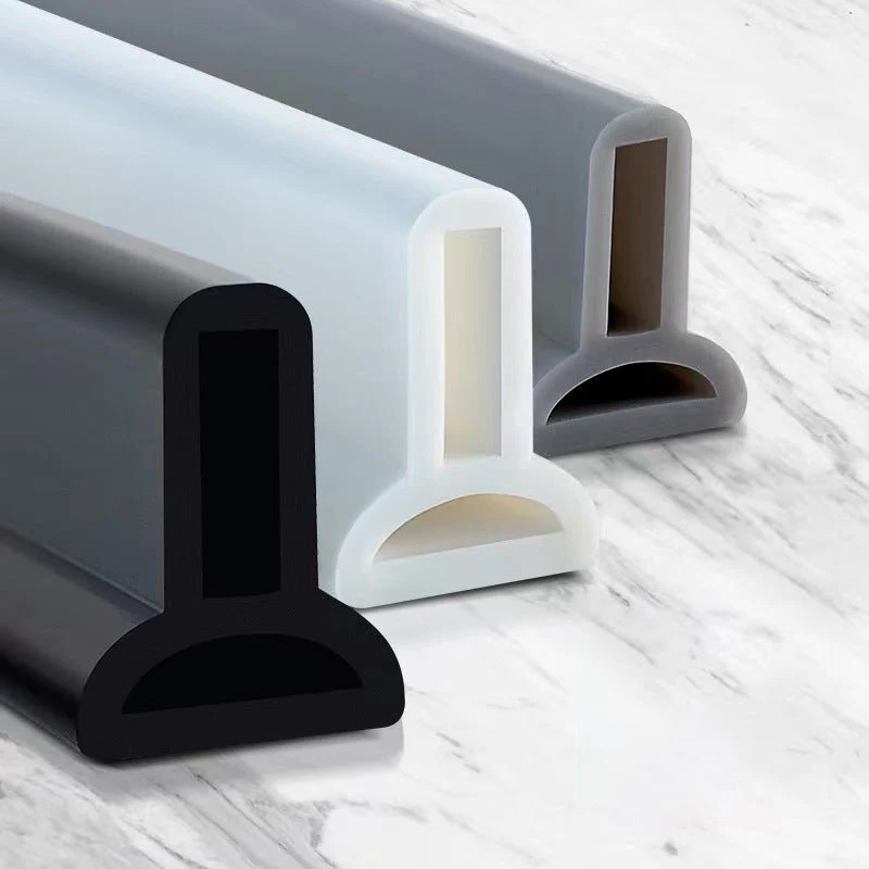 Flexible Silicone Water Barrier Strip for Leak Prevention and Moisture Protection