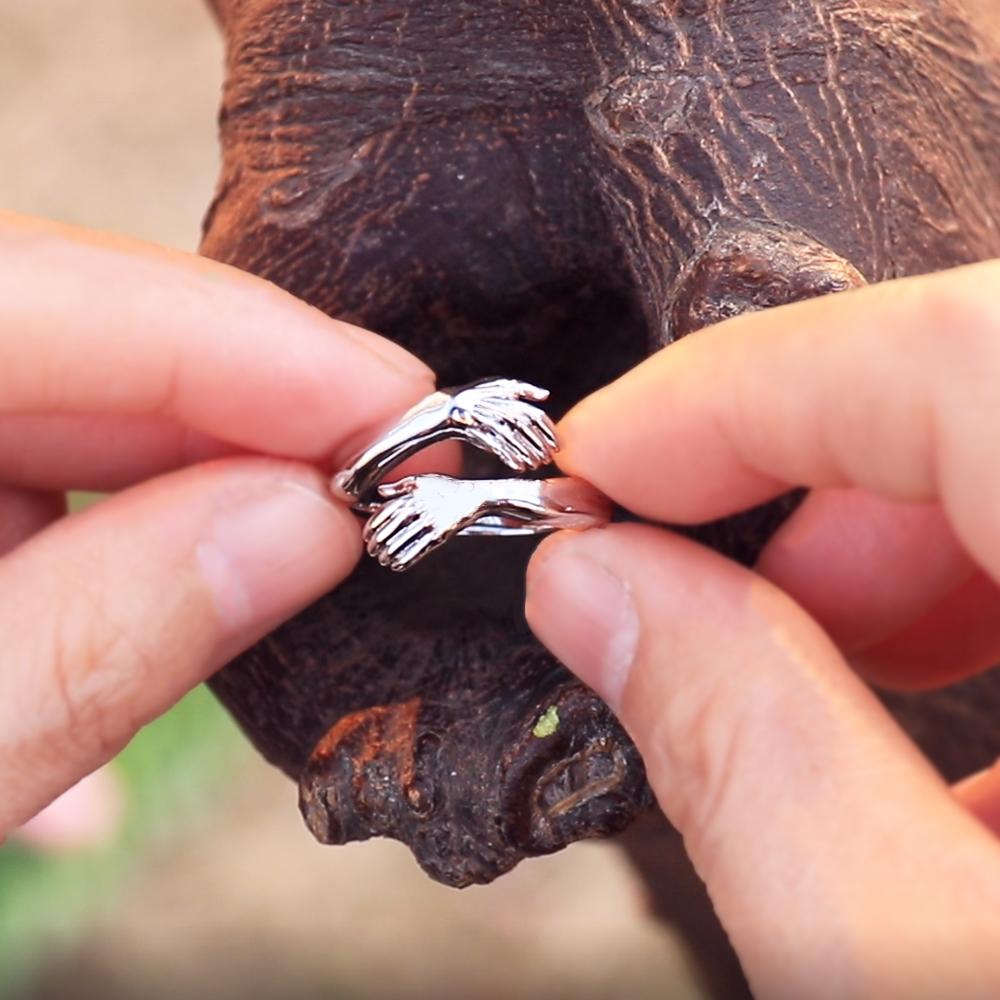 2021 New Pair Hugging Ring