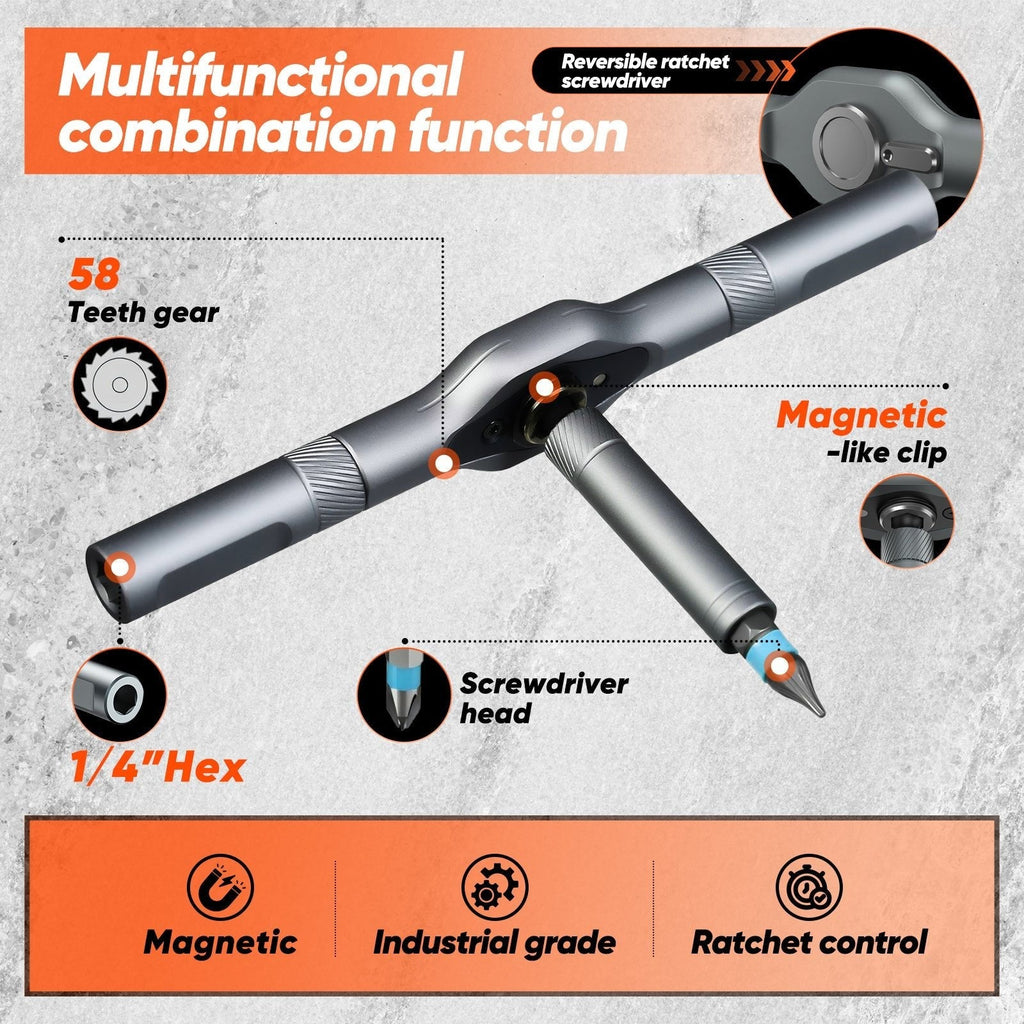 24 in 1 Magnetic Screwdriver Set