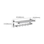 Modern bathroom accessory set bathroom shelf towel bar bathroom accessories