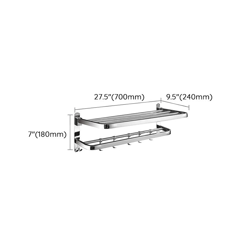 Modern bathroom accessory set bathroom shelf towel bar bathroom accessories
